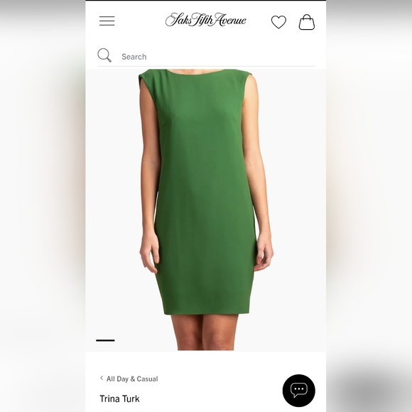 Trina Turk Horizonal Mini Dress / Size 4 /Retail $248 - Picture 2 of 6